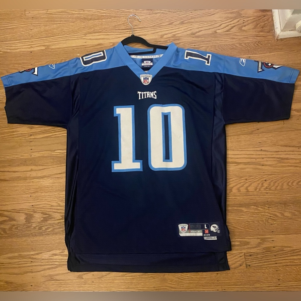 Vince Young Tennessee Titans football jersey